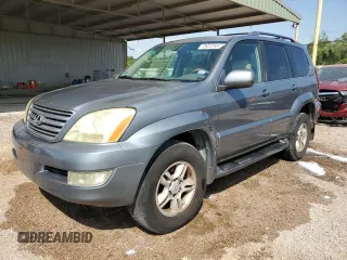 2004 Lexus GX 470 with VIN JTJBT20X640036996, listed as a Copart auction lot 52986205 with 218,217 mi miles and Clean Title. Bid and sale history available at DreamBid. Image 1.