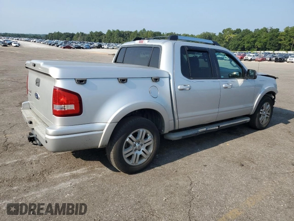 2010 Ford Explorer Sport Trac Limited with VIN 1FMEU3DE5AUF07077, listed as a Copart auction lot 66696134 with 163,753 mi miles and Salvage title. Bid and sale history available at DreamBid. Image 3.