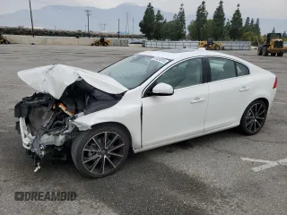 2016 Volvo S60 T5 Drive-E Premier with VIN YV126MFK3G2393055, listed as a Copart auction lot 47424915 with 116,527 mi miles and Salvage Title. Bid and sale history available at carsss.com. Image 1.