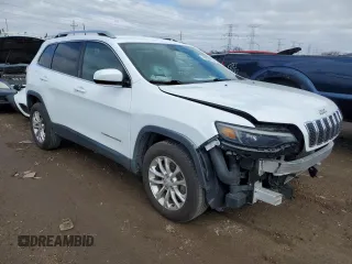 2019 Jeep Cherokee Latitude with VIN 1C4PJLCX9KD129940, listed as a Copart auction lot 49899125 with 48,175 mi miles and Salvage title. Bid and sale history available at DreamBid. Image 4.