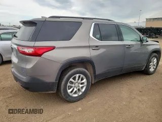 2019 Chevrolet Traverse LT Leather with VIN 1GNEVHKW8KJ156248, listed as a Copart auction lot 63516553 with 56,508 mi miles. Bid and sale history available at carsss.com. Image 3.