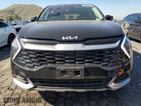 2025 Kia Sportage EX with VIN 5XYK33DF4SG266795, listed as a Copart auction lot 46616255 with 2,849 mi miles and Salvage Title. Bid and sale history available at carsss.com. Image 5.