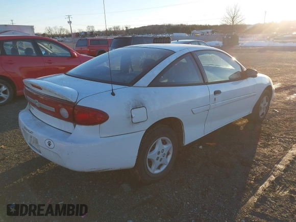 2003 Chevrolet Cavalier with VIN 1G1JC12F737329091, listed as a IAAI auction lot 41371382 with 100,040 mi miles and . Bid and sale history available at DreamBid. Image 4.