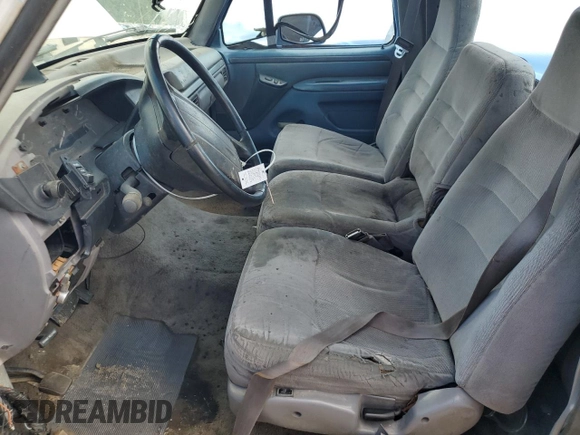 1995 Ford F-150 with VIN 1FTEF15N3SNA16648, listed as a Copart auction lot 55693755 with Not provided miles and Salvage title. Bid and sale history available at DreamBid. Image 7.