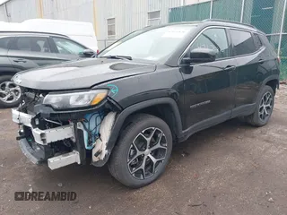 2024 Jeep Compass Limited with VIN 3C4NJDCN9RT151212, listed as a IAAI auction lot 42424870 with 19,032 mi miles and . Bid and sale history available at DreamBid. Image 17.
