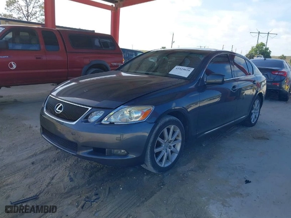 2006 Lexus GS 300 with VIN JTHBH96S165043741, listed as a IAAI auction lot 41929028 with 151,793 mi miles. Bid and sale history available at carsss.com. Image 2.