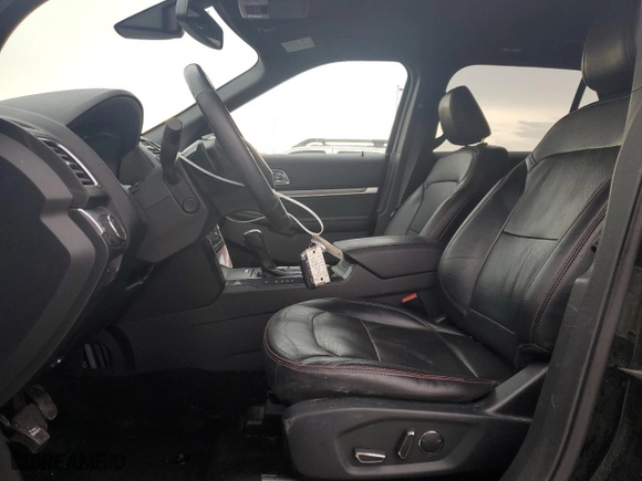 2018 Ford Explorer Sport with VIN 1FM5K8GT7JGC59393, listed as a Copart auction lot 46727055 with 173,143 mi miles and Clean Title. Bid and sale history available at carsss.com. Image 7.
