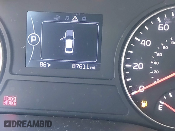 2018 Kia Optima LX with VIN 5XXGT4L38JG228590, listed as a IAAI auction lot 42557115 with 87,611 mi miles and . Bid and sale history available at DreamBid. Image 16.