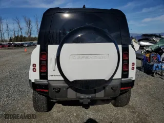 2024 Land Rover Defender X-Dynamic SE with VIN SALE2EEU7R2304560, listed as a Copart auction lot 47062695 with 5,495 mi miles and Salvage Title. Bid and sale history available at carsss.com. Image 6.