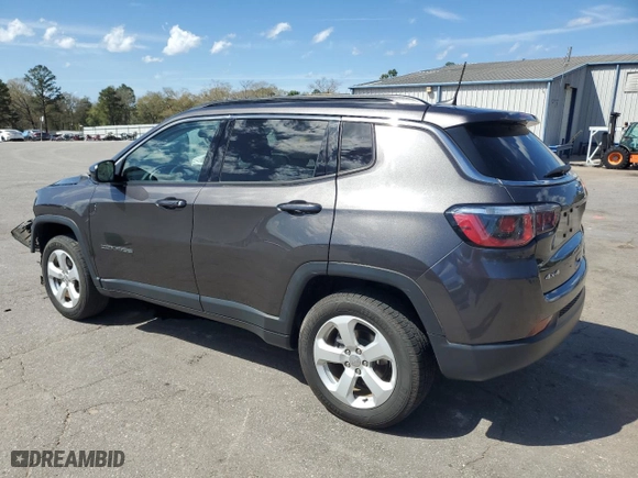 2019 Jeep Compass Latitude with VIN 3C4NJDBB8KT806912, listed as a Copart auction lot 49616585 with 36,970 mi miles and Salvage Title. Bid and sale history available at carsss.com. Image 2.