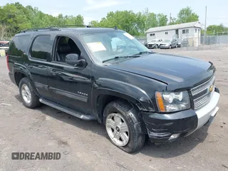2013 Chevrolet Tahoe LT with VIN 1GNSKBE02DR255507, listed as a IAAI auction lot 42440188 with 154,645 mi miles and . Bid and sale history available at DreamBid. Image 1.