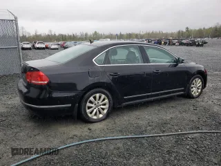 2014 Volkswagen Passat with VIN 1VWAN7A37EC086546, listed as a Copart auction lot 57513595 with 201,309 mi miles and Clean title. Bid and sale history available at DreamBid. Image 3.