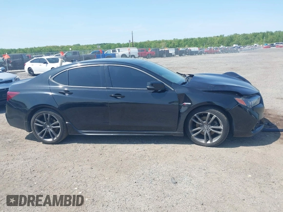 2018 Acura TLX w/A-SPEC Pkg with VIN 19UUB3F63JA001911, listed as a IAAI auction lot 42167622 with 114,845 mi miles and . Bid and sale history available at DreamBid. Image 14.