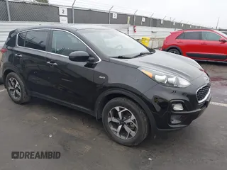 2022 Kia Sportage LX with VIN KNDPMCACXN7980493, listed as a IAAI auction lot 41925425 with 50,785 mi miles. Bid and sale history available at carsss.com. Image 1.