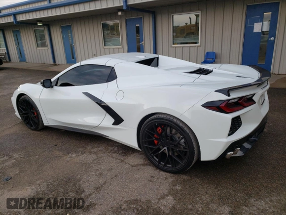 2022 Chevrolet Corvette 1LT with VIN 1G1YA2D47N5109812, listed as a Copart auction lot 51273223 with 12,321 mi miles. Bid and sale history available at carsss.com. Image 2.