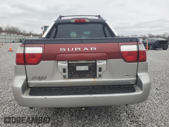 2003 Subaru Baja with VIN 4S4BT61C737109851, listed as a Copart auction lot 51090595 with 194,579 mi miles and Salvage Title. Bid and sale history available at DreamBid. Image 6.