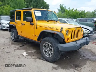 2013 Jeep Wrangler Unlimited Rubicon with VIN 1C4BJWFG2DL548440, listed as a IAAI auction lot 42443354 with 170,279 mi miles and . Bid and sale history available at DreamBid. Image 1.