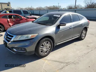 2013 Honda Crosstour EX-L with VIN 5J6TF3H58DL002574, listed as a Copart auction lot 88846195 with 155,488 mi miles and Salvage Title. Bid and sale history available at carsss.com. Image 1.