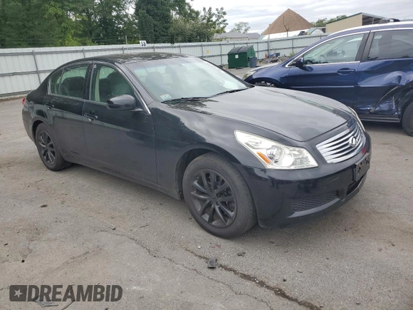 2007 Infiniti G35 G35x with VIN JNKBV61F47M812595, listed as a Copart auction lot 69749284 with 158,163 mi miles and Salvage Title. Bid and sale history available at DreamBid. Image 4.