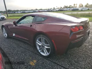 2018 Chevrolet Corvette 2LT with VIN 1G1YD2D79J5105109, listed as a Copart auction lot 74131274 with 13,690 mi miles and Non Repairable. Bid and sale history available at carsss.com. Image 2.