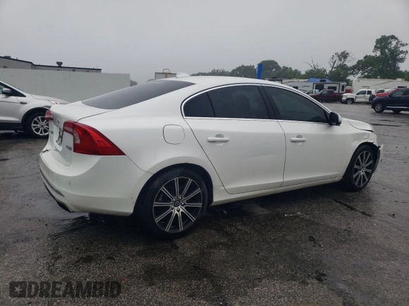 2017 Volvo S60 Inscription with VIN LYV402HK6HB134979, listed as a Copart auction lot 60678015 with 127,688 mi miles and Salvage title. Bid and sale history available at DreamBid. Image 3.