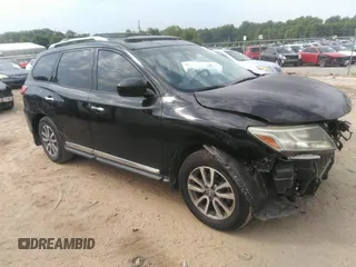 2013 Nissan Pathfinder SL with VIN 5N1AR2MM0DC664690, listed as a IAAI auction lot 42684306 with 221,543 mi miles and . Bid and sale history available at DreamBid. Image 1.