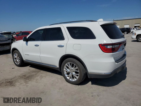 2015 Dodge Durango Citadel с VIN 1C4RDHEGXFC222407, выставлен на аукционе Copart как лот 51957385 с пробегом 115 166 миль миль и Чистый • Clean title. История ставок и продаж доступна на DreamBid. Изображение 2.