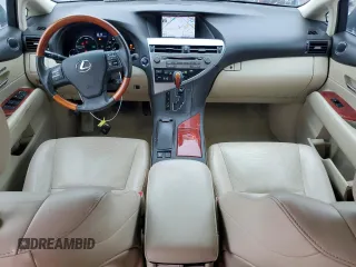 2012 Lexus RX 450h with VIN JTJBC1BA8C2433180, listed as a Copart auction lot 53273535 with 166,620 mi miles and Salvage Title. Bid and sale history available at DreamBid. Image 8.