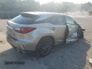 2017 Lexus RX 350 with VIN 2T2BZMCA1HC133521, listed as a Copart auction lot 59832474 with 186,327 mi miles and Salvage title. Bid and sale history available at DreamBid. Image 3.