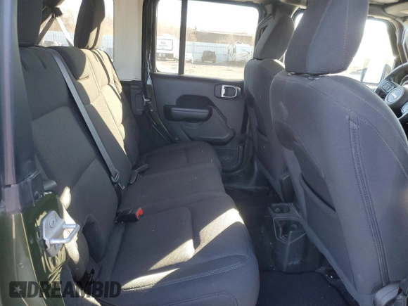 2023 Jeep Wrangler Sport S with VIN 1C4HJXDG7PW533826, listed as a Copart auction lot 86688294 with 40,336 mi miles and Salvage Title. Bid and sale history available at DreamBid. Image 11.
