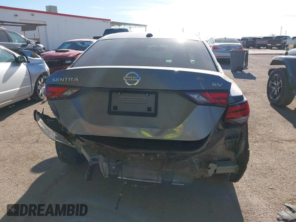 2021 Nissan Sentra SV with VIN 3N1AB8CV5MY256279, listed as a IAAI auction lot 41871922 with 67,081 mi miles. Bid and sale history available at carsss.com. Image 16.