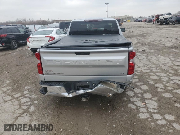 2019 Chevrolet Silverado 1500 LT with VIN 1GCRWCED1KZ246332, listed as a Copart auction lot 85464084 with 65,389 mi miles and Salvage Title. Bid and sale history available at DreamBid. Image 6.