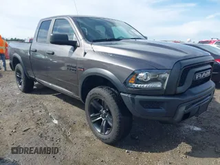 2021 Ram 1500 Classic Warlock with VIN 1C6RR7GT9MS578069, listed as a IAAI auction lot 41691277 with 61,996 mi miles. Bid and sale history available at carsss.com. Image 1.