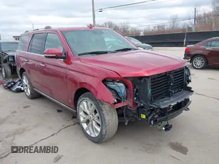 2019 Ford Expedition Limited with VIN 1FMJU2AT6KEA81214, listed as a IAAI auction lot 41721692 with 96,087 mi miles. Bid and sale history available at carsss.com. Image 1.