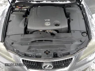 2012 Lexus IS 250 with VIN JTHCF5C25C5059413, listed as a Copart auction lot 87642065 with 108,205 mi miles and Salvage Title. Bid and sale history available at DreamBid. Image 12.