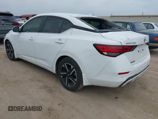 2024 Nissan Sentra SV with VIN 3N1AB8CV6RY279447, listed as a IAAI auction lot 42306959 with 21,720 mi miles and . Bid and sale history available at DreamBid. Image 3.
