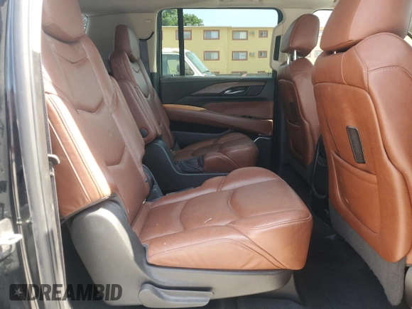 2018 Cadillac Escalade ESV Premium Luxury z VIN 1GYS3JKJ9JR167315, wystawiony jako Copart lot #57799685 z przebiegiem 84 708 mil mil oraz Szkoda całkowita • Salvage title. Historia ofert i sprzedaży dostępna na DreamBid. Obrazek 11.