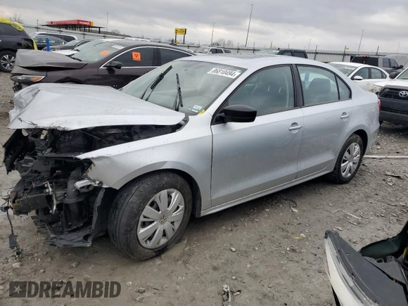 2012 Volkswagen Jetta Sedan S w/Sunroof with VIN 3VW2K7AJ9CM382837, listed as a Copart auction lot 86810494 with 70,724 mi miles and Salvage Title. Bid and sale history available at carsss.com. Image 1.