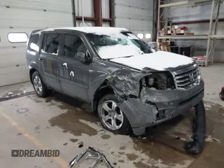 2014 Honda Pilot EX-L with VIN 5FNYF4H53EB020258, listed as a IAAI auction lot 41620924 with 166,988 mi miles. Bid and sale history available at carsss.com. Image 1.