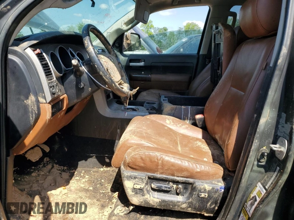 2011 Toyota Tundra 4WD Truck LTD with VIN 5TFBW5F11BX187070, listed as a Copart auction lot 55593624 with 217,697 mi miles and Salvage Title. Bid and sale history available at carsss.com. Image 7.