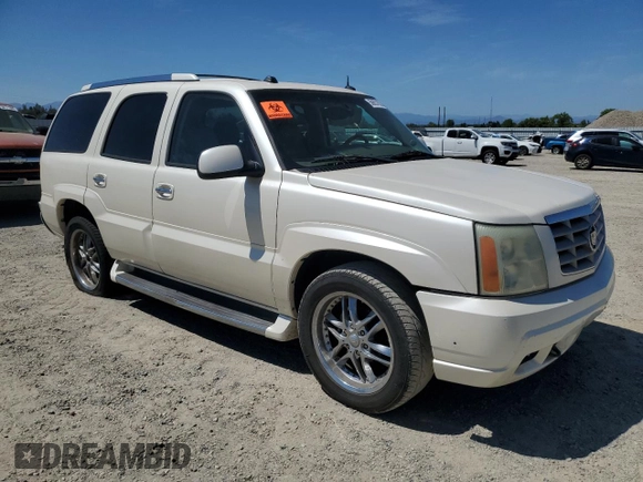 2004 Cadillac Escalade with VIN 1GYEC63T94R142929, listed as a Copart auction lot 58657835 with 147,193 mi miles and Clean title. Bid and sale history available at DreamBid. Image 4.