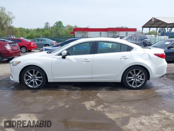 2014 Mazda 6 i Grand Touring with VIN JM1GJ1W5XE1107644, listed as a IAAI auction lot 42107937 with 78,998 mi miles. Bid and sale history available at carsss.com. Image 14.