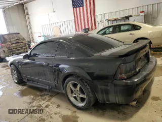 2001 Ford Mustang GT Deluxe with VIN 1FAFP42X51F230659, listed as a Copart auction lot 44784605 with 185,358 mi miles and Salvage Title. Bid and sale history available at carsss.com. Image 2.