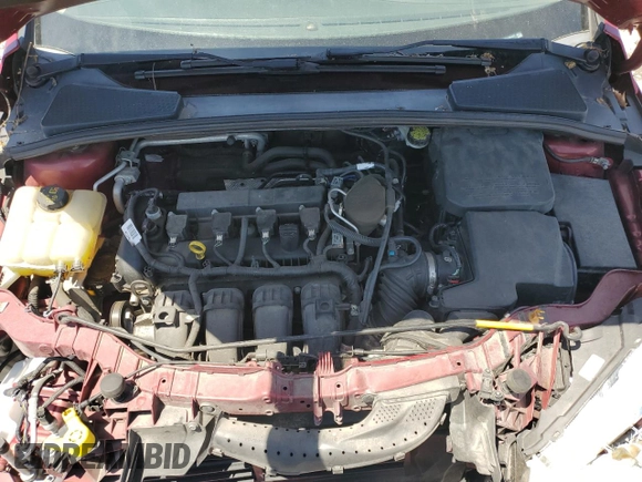 2016 Ford Focus Titanium with VIN 1FADP3N26GL202929, listed as a Copart auction lot 57466095 with 101,525 mi miles and Salvage title. Bid and sale history available at DreamBid. Image 11.