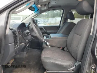 2010 Nissan Titan XE with VIN 1N6BA0EJ1AN312188, listed as a Copart auction lot 50984505 with 391,186 mi miles and Salvage Title. Bid and sale history available at carsss.com. Image 7.