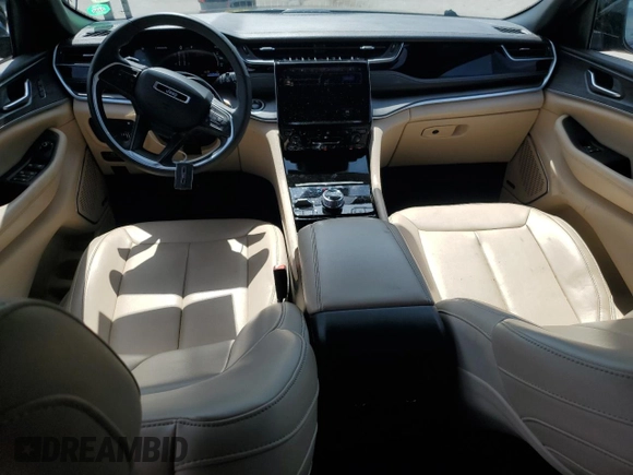 2023 Jeep Grand Cherokee with VIN 1C4RJYB61PC595938, listed as a Copart auction lot 58748335 with 28,685 mi miles and Salvage title. Bid and sale history available at DreamBid. Image 8.