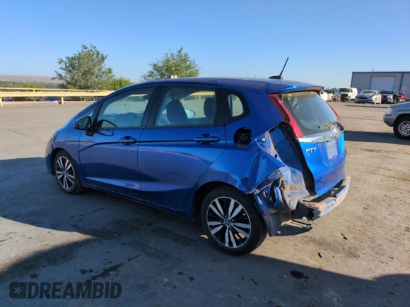 2018 Honda Fit EX with VIN 3HGGK5H82JM712526, listed as a Copart auction lot 57178595 with 99,850 mi miles and Salvage title. Bid and sale history available at DreamBid. Image 2.