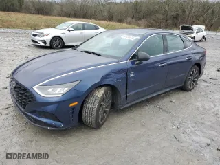 2020 Hyundai Sonata SEL Plus with VIN 5NPEJ4J24LH041023, listed as a Copart auction lot 44120474 with 73,834 mi miles and Salvage Title. Bid and sale history available at carsss.com. Image 1.