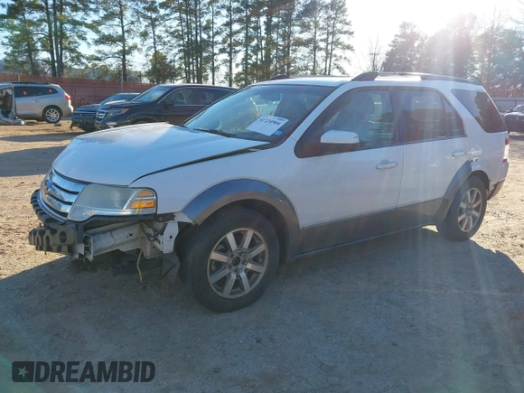 2008 Ford Taurus X SEL with VIN 1FMDK05W48GA41545, listed as a IAAI auction lot 41224904 with 325,617 mi miles and . Bid and sale history available at DreamBid. Image 2.