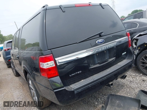 2015 Ford Expedition Max Limited с VIN 1FMJK2AT8FEF06363, выставлен на аукционе IAAI как лот 42323380 с пробегом 162 280 миль миль и . История ставок и продаж доступна на DreamBid. Изображение 3.